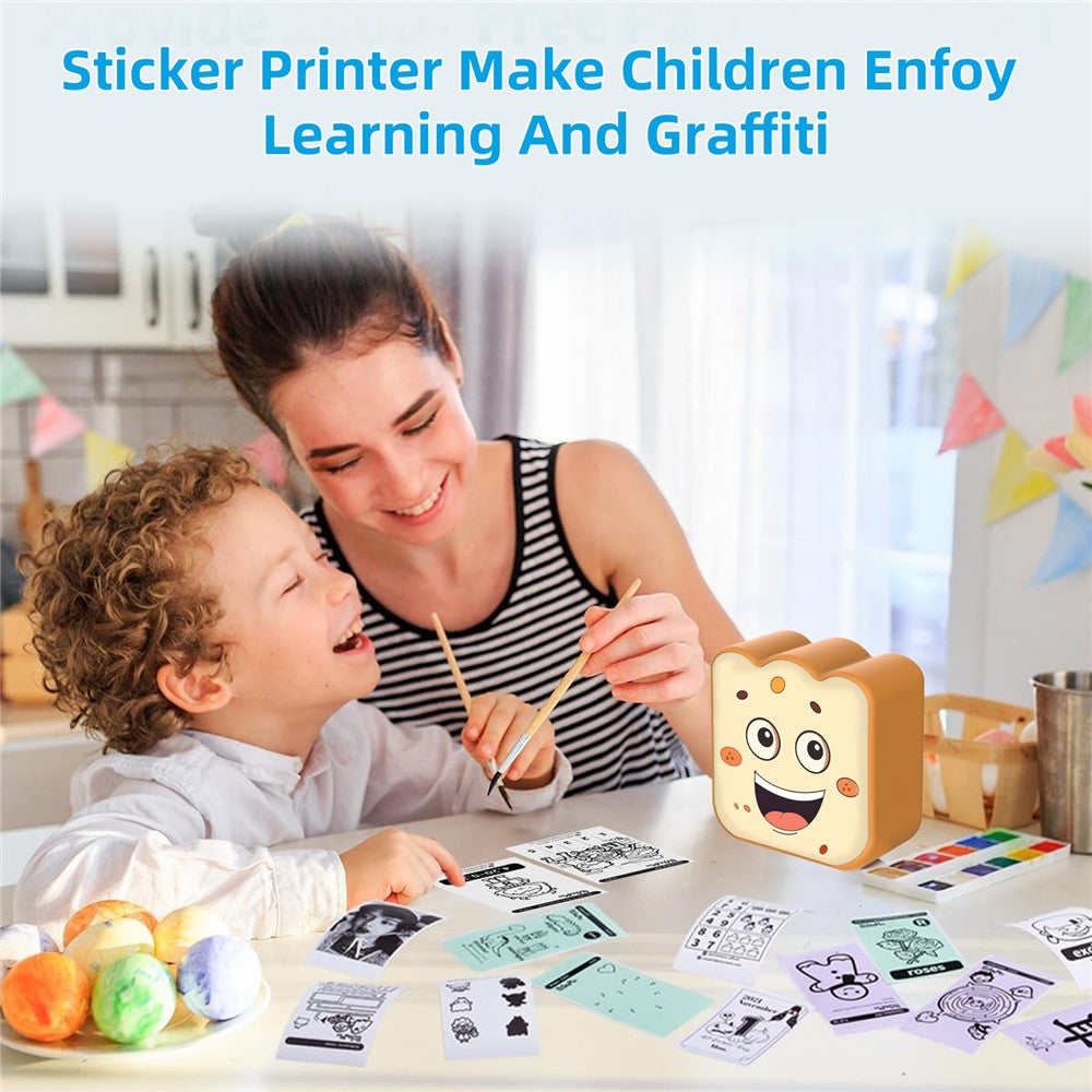 M11 Portable Handheld Mini Pocket Label Printer Bluetooth-compatible Inkless Thermal Printer