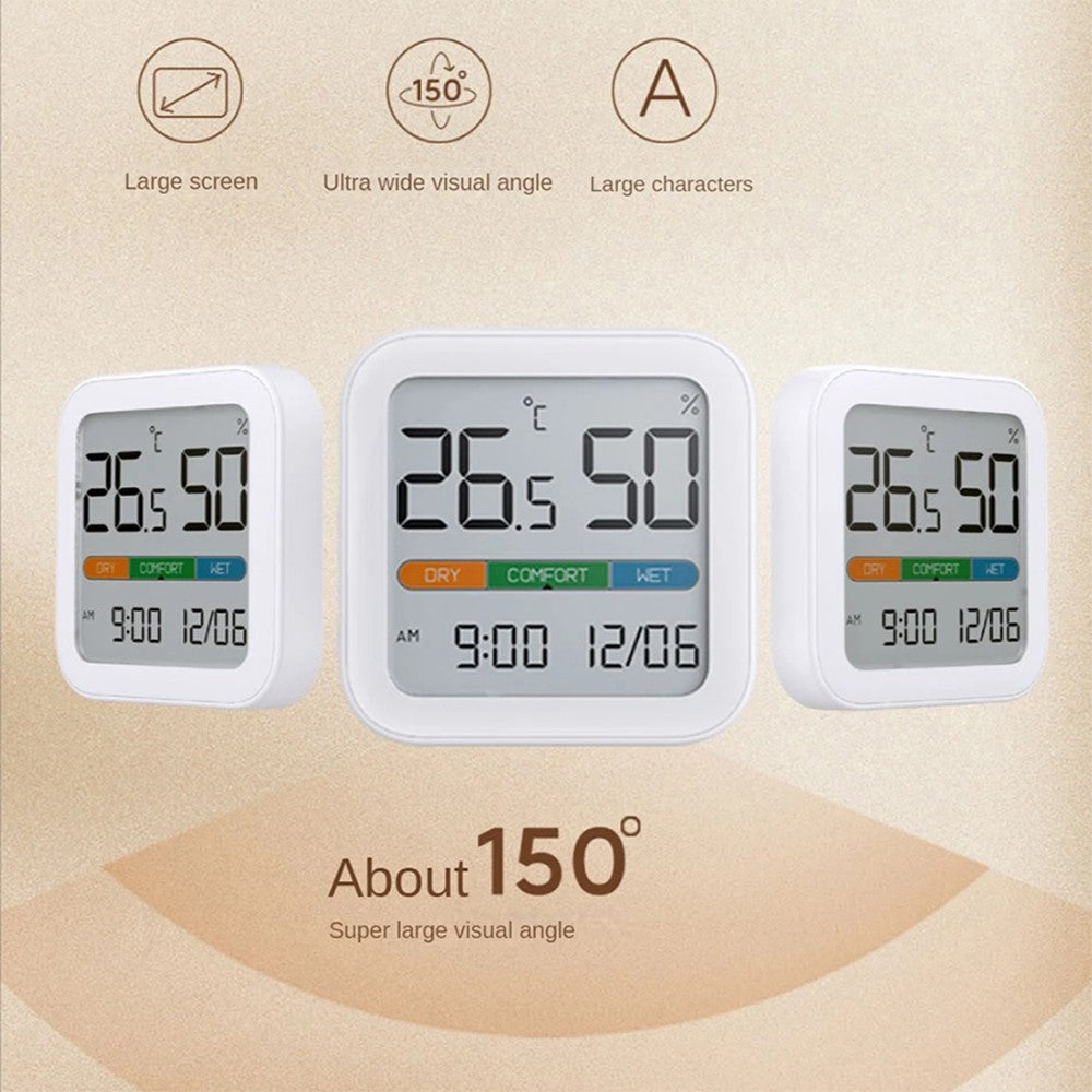 XIAOMI YOUPIN MIIIW MW22S06 LCD Screen Time Date Display Thermometer Hygrometer