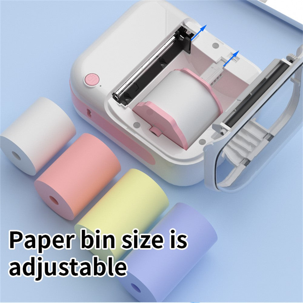 B3 Ink Free Mini Label Printer 200 DPI High Definition Portable Thermal Printing Machine