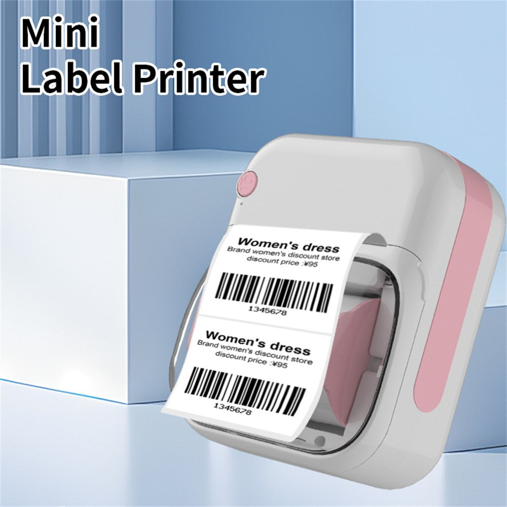 B3 Ink Free Mini Label Printer 200 DPI High Definition Portable Thermal Printing Machine
