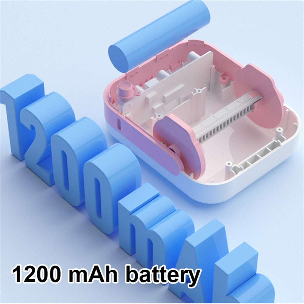 B3 Ink Free Mini Label Printer 200 DPI High Definition Portable Thermal Printing Machine