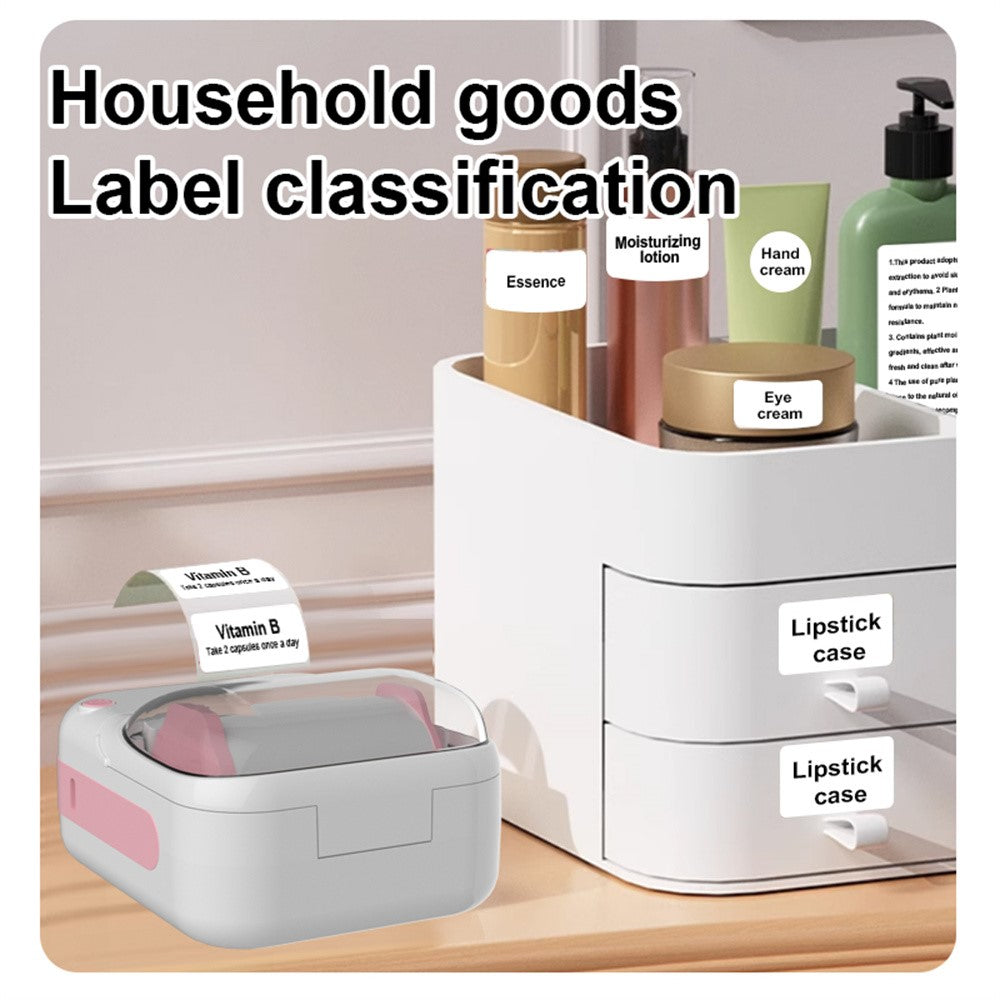 B3 Ink Free Mini Label Printer 200 DPI High Definition Portable Thermal Printing Machine