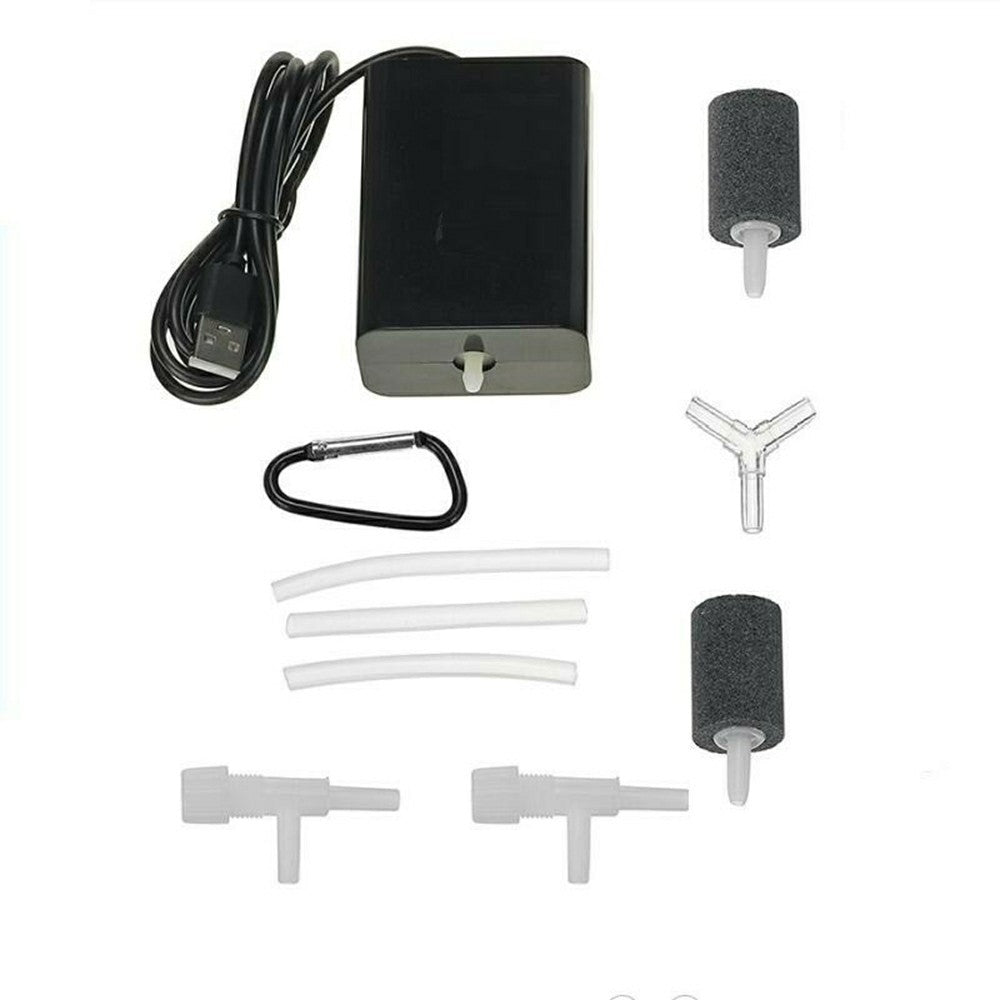 Solar Oxygen Pump Kit 5W Solar Panel with Oxygenator for Fish Tank Solar Powered Oxygen Aerator