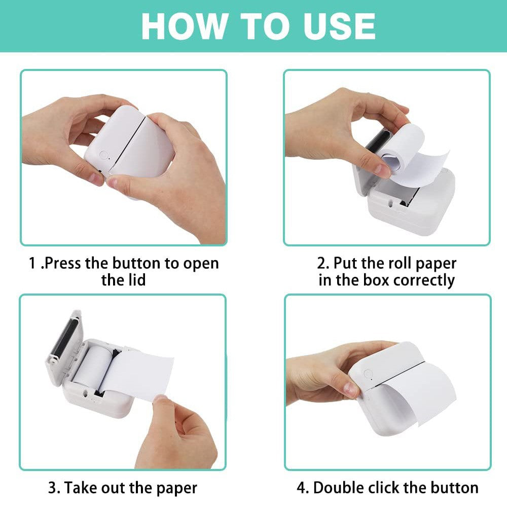 C27 Portable Thermal Printer for Students Bluetooth-compatible Wrong Question Printing Device, Standard Version