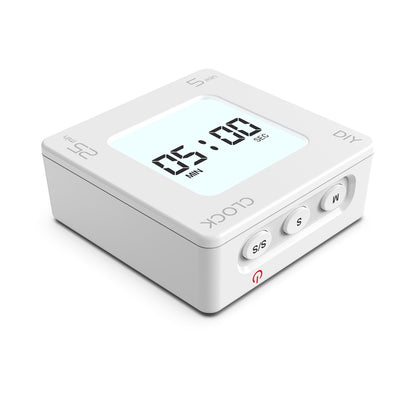 EN7019 Portable Flip Timer Mini Time Reminder Vibrating Timer Countdown Alarm Clock with Backlit