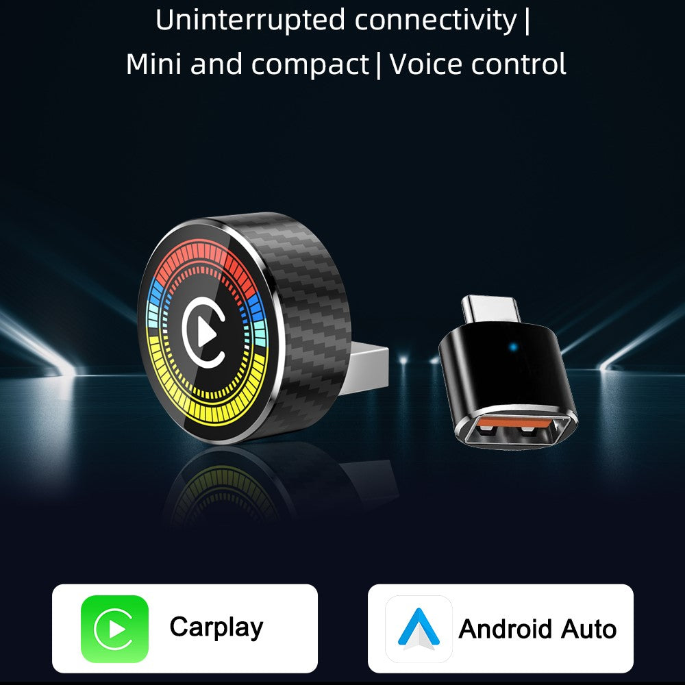 M47 2in1 AI Box: Drahtloser Adapter für CarPlay & Android Auto