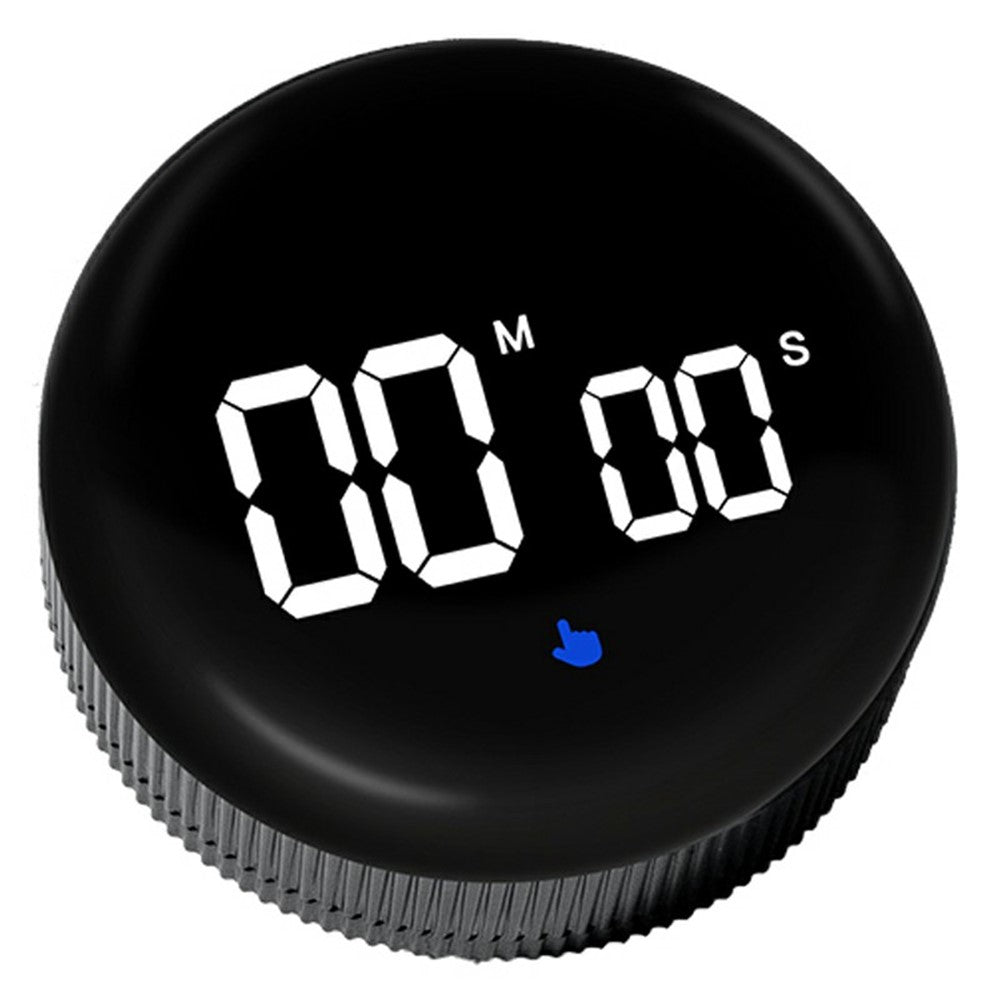 GS-302 Kitchen Timer Digital Countdown Clock Magnetic Rotating Electronic Stopwatch for Cooking / Fitness / Study