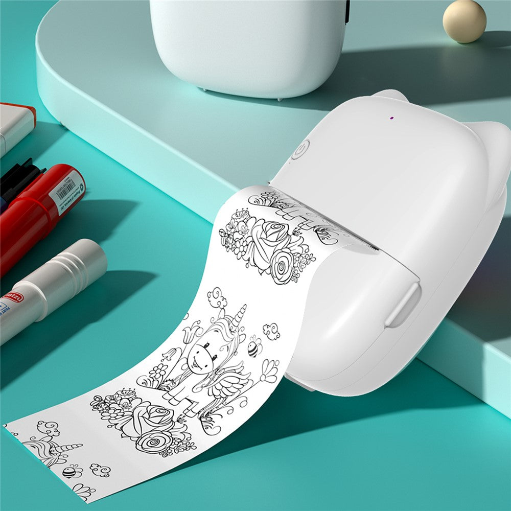 M7 AI Voice Control Wireless Thermal Printer Dialogue Generated Ink Free Wrong Question Printer