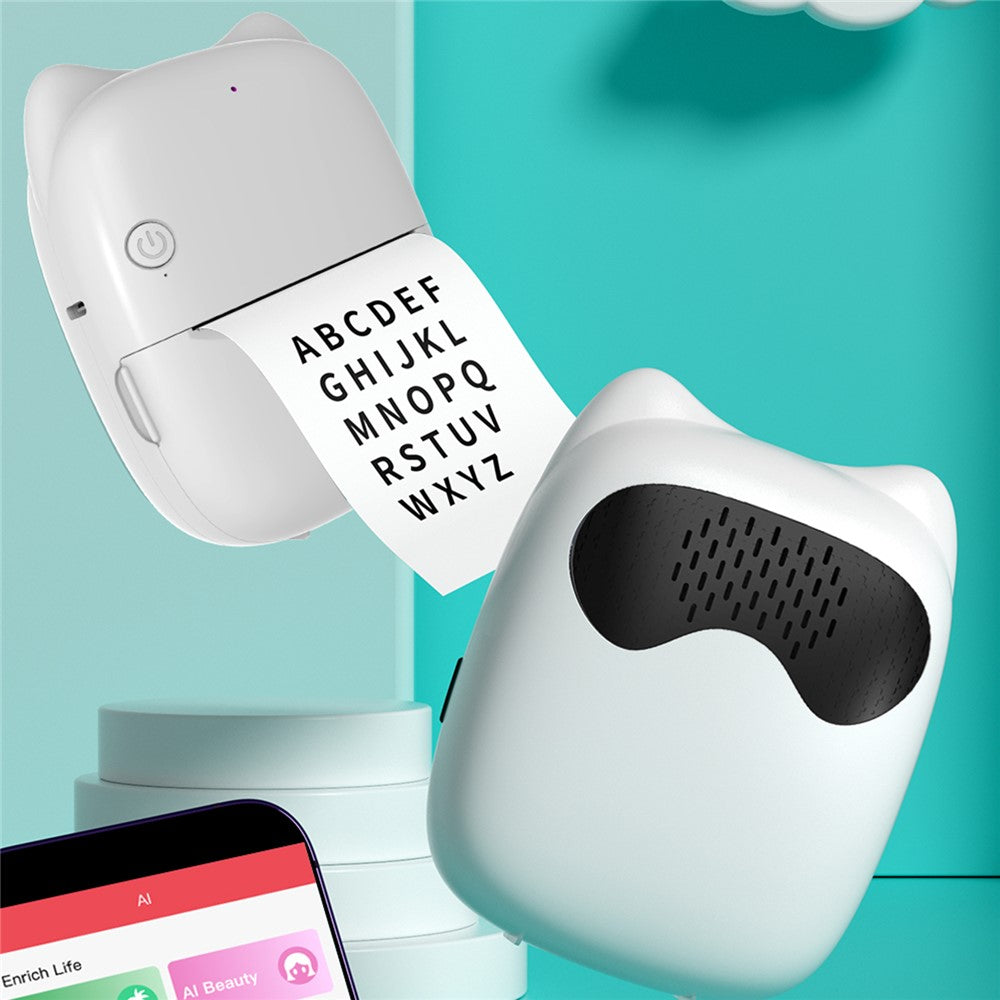 M7 AI Voice Control Wireless Thermal Printer Dialogue Generated Ink Free Wrong Question Printer