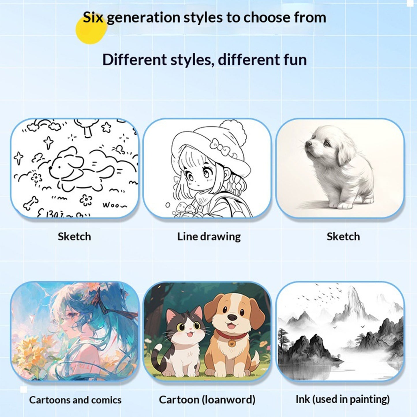 X16 AI Voice Control Smart Kids Drawing Printer 2.4 Inch HD Screen Thermal Pocket Printing Machine