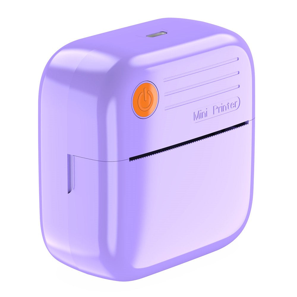 A35 Mini Thermal Printer 200 DPI Bluetooth-compatible Inkless Portable Printer for Label Note Photo (APP: AumiLabel)