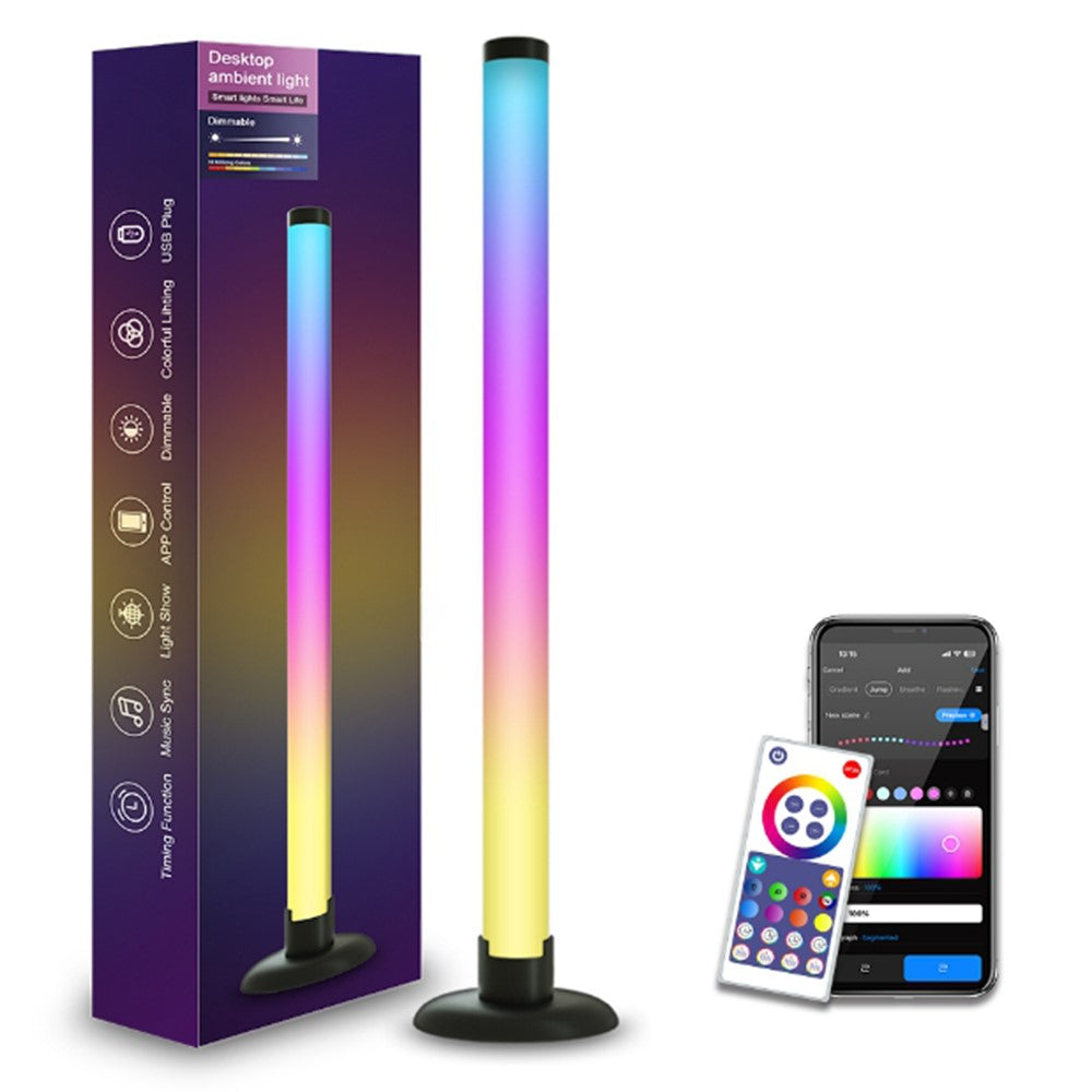 SAL061 Gaming Desktop LED Atmosphere Lamp 360 Degree RGB Music Sync Smart APP Control USB Ambient Light
