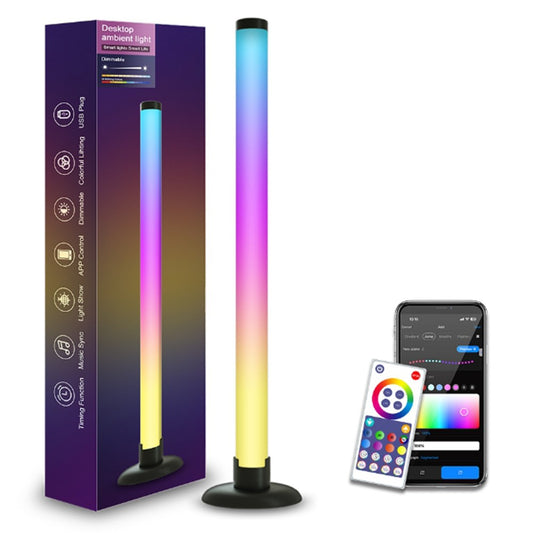 SAL061 Gaming Desktop LED Atmosphere Lamp 360 Degree RGB Music Sync Smart APP Control USB Ambient Light