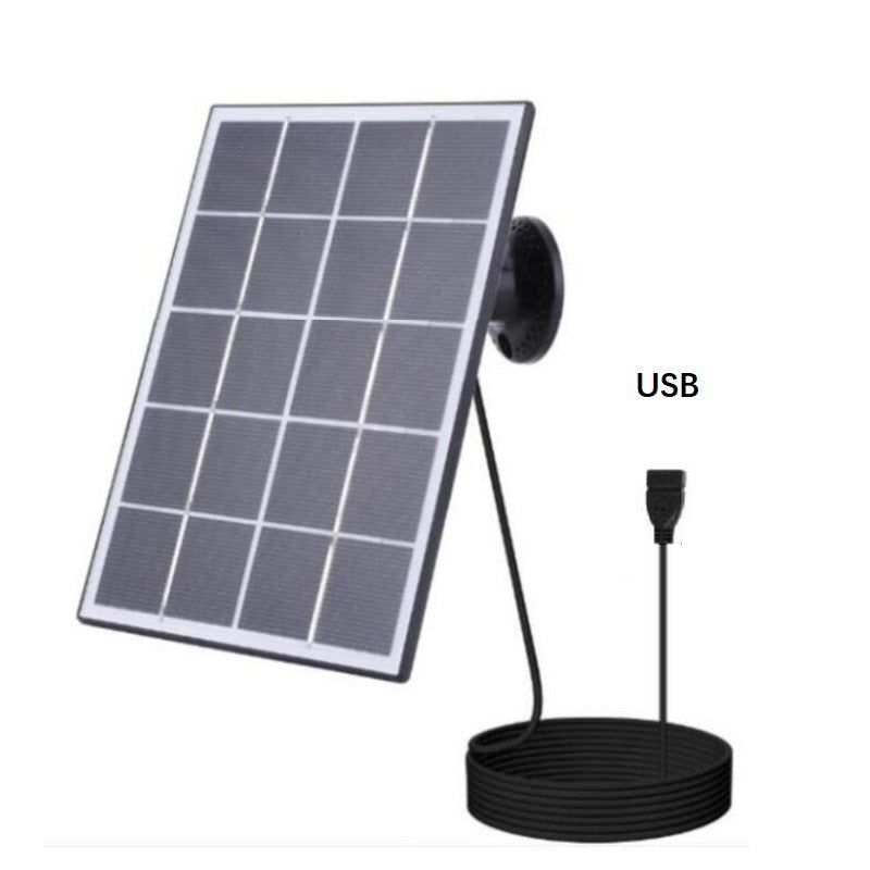 3W 5V Solar Water Pump Fountain 120L/h Outdoor Garden Pool DC Fountain with 9 Spray Nozzles