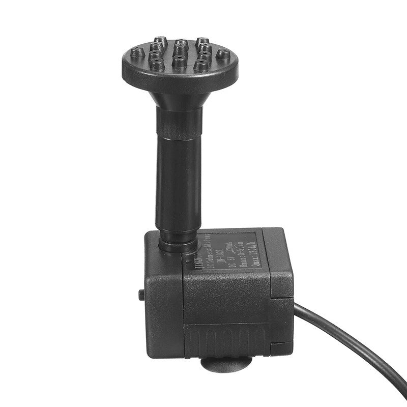 3W 5V Solar Water Pump Fountain 120L/h Outdoor Garden Pool DC Fountain with 9 Spray Nozzles