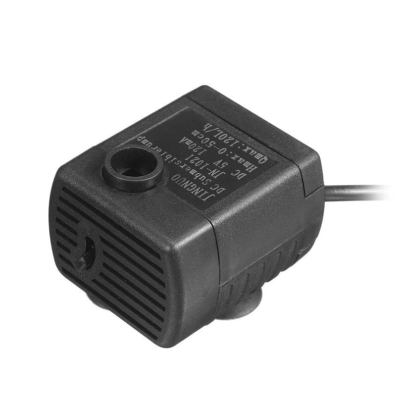 3W 5V Solar Water Pump Fountain 120L/h Outdoor Garden Pool DC Fountain with 9 Spray Nozzles