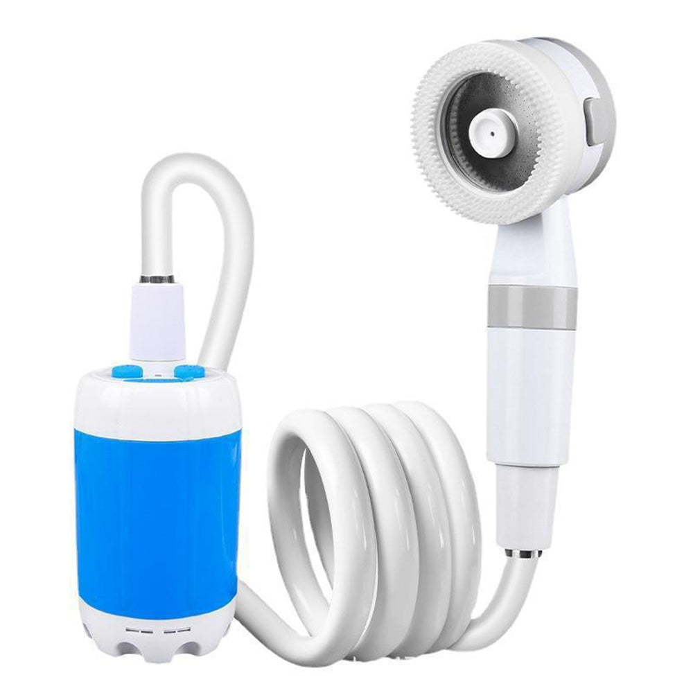Portable Electric Shower Pump for Outdoor Camping IPX7 Waterproof Rechargeable Water Pump
