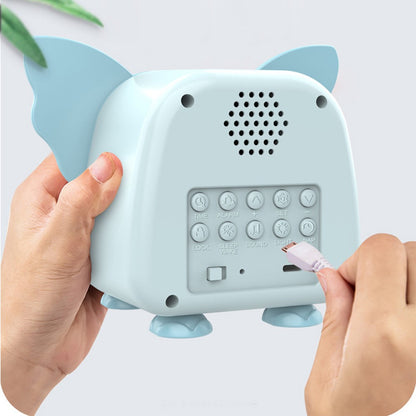 JS2726B Cute Elephant-shaped Alarm Clock Creative Electronic Clock Multifunction Sleep Training Snooze Tool