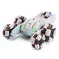 JJRC JC05 2.4Ghz Double Sided Stunt Car Five-Wheel Swing Arm Drift Car Watch Gesture / Remote Controller Car Toy with Colorful Light, Music