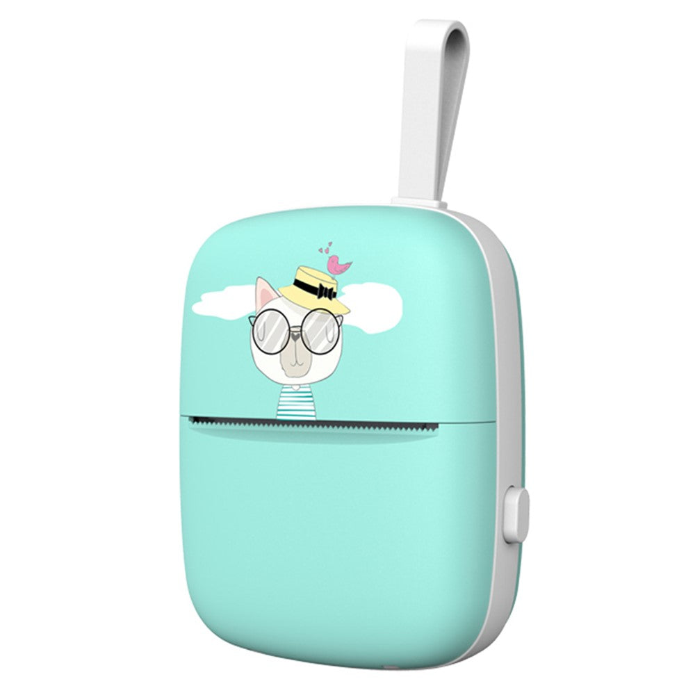 Portable Mini Bluetooth-compatible Printer Thermal Label Printer for Wrong Question Photo Memo Thermal Printing Student Pocket Printer