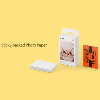 XIAOMI Portable Mini Inkless Bluetooth-compatible Pocket Photo Printer AR Video Photo Printer