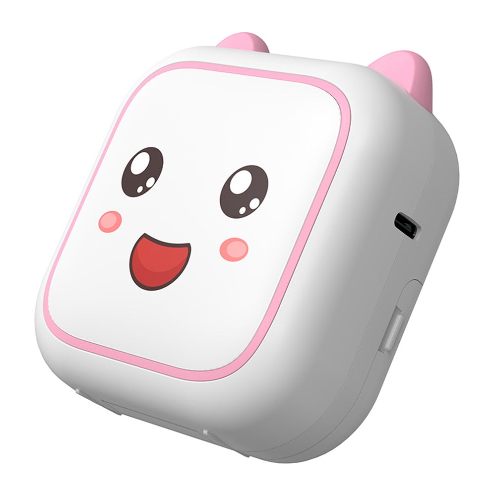 M6 Mini Sticker Printer Bluetooth-compatible Thermal Printer with 5 Rolls Paper + 5 Rolls Sticker + 3 Rolls Color Paper