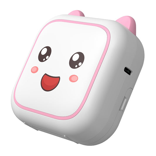 M6 Mini Sticker Printer Bluetooth-compatible Thermal Printer with 5 Rolls Paper + 5 Rolls Sticker + 3 Rolls Color Paper
