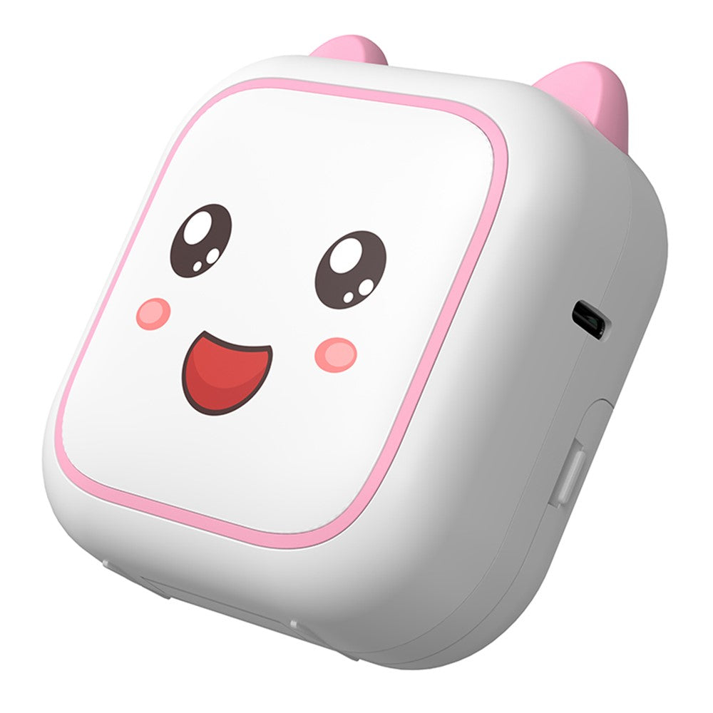 M6 Wilress Inkless Thermal Printer Bluetooth-compatible Smart Pocket Sticker Printer with 1 Roll Thermal Paper