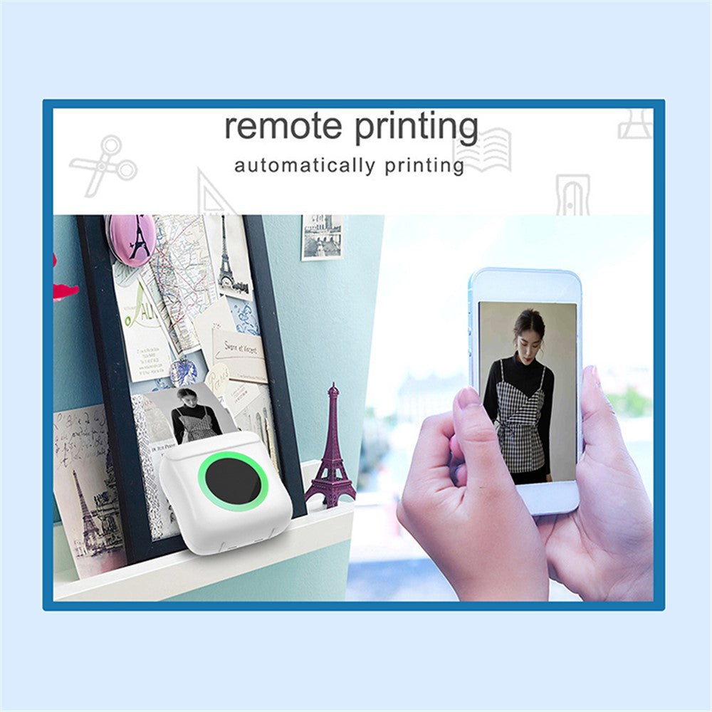 C22 Multifunctional Pocket Thermal Printer Bluetooth-compatible Label Maker, Standard Version