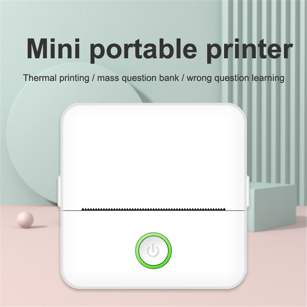X6 Bluetooth-compatible Thermal Pocket Printer Inkless Note Sticker Maker Printing Machine
