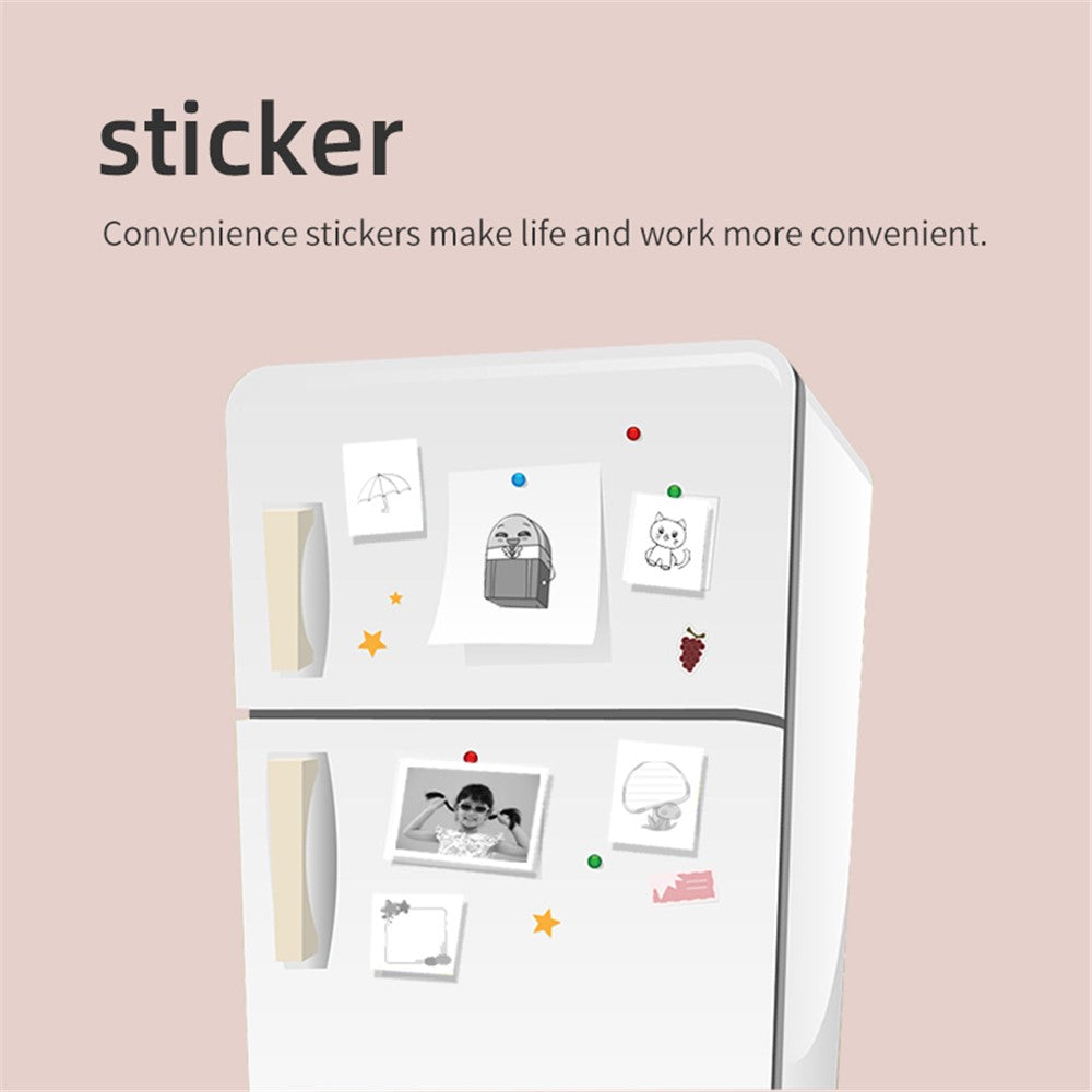 X6 Bluetooth-compatible Thermal Pocket Printer Inkless Note Sticker Maker Printing Machine