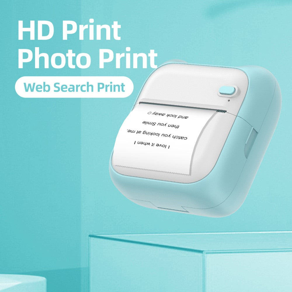 A31 Adhesive Mini Thermal Printer Handheld Portable Bluetooth-compatible Student Error Printer, Standard Version
