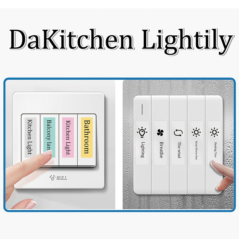 C22 Pocket Printer Bluetooth-compatible Inkless Mini Sticker Printer Colorful Atmosphere Light