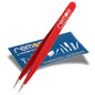 REMOS Splitterpinzette - Edelstahl [INOX] Rostfrei 9.5 Cm - Feine Spitze Rot