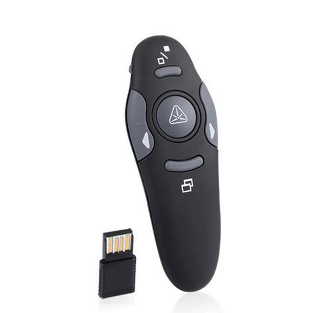2.4GHz Laser Red Pointers Pen USB Receiver RF Remote Control Wireless Presenter PowerPoint Clicker Control Pointer