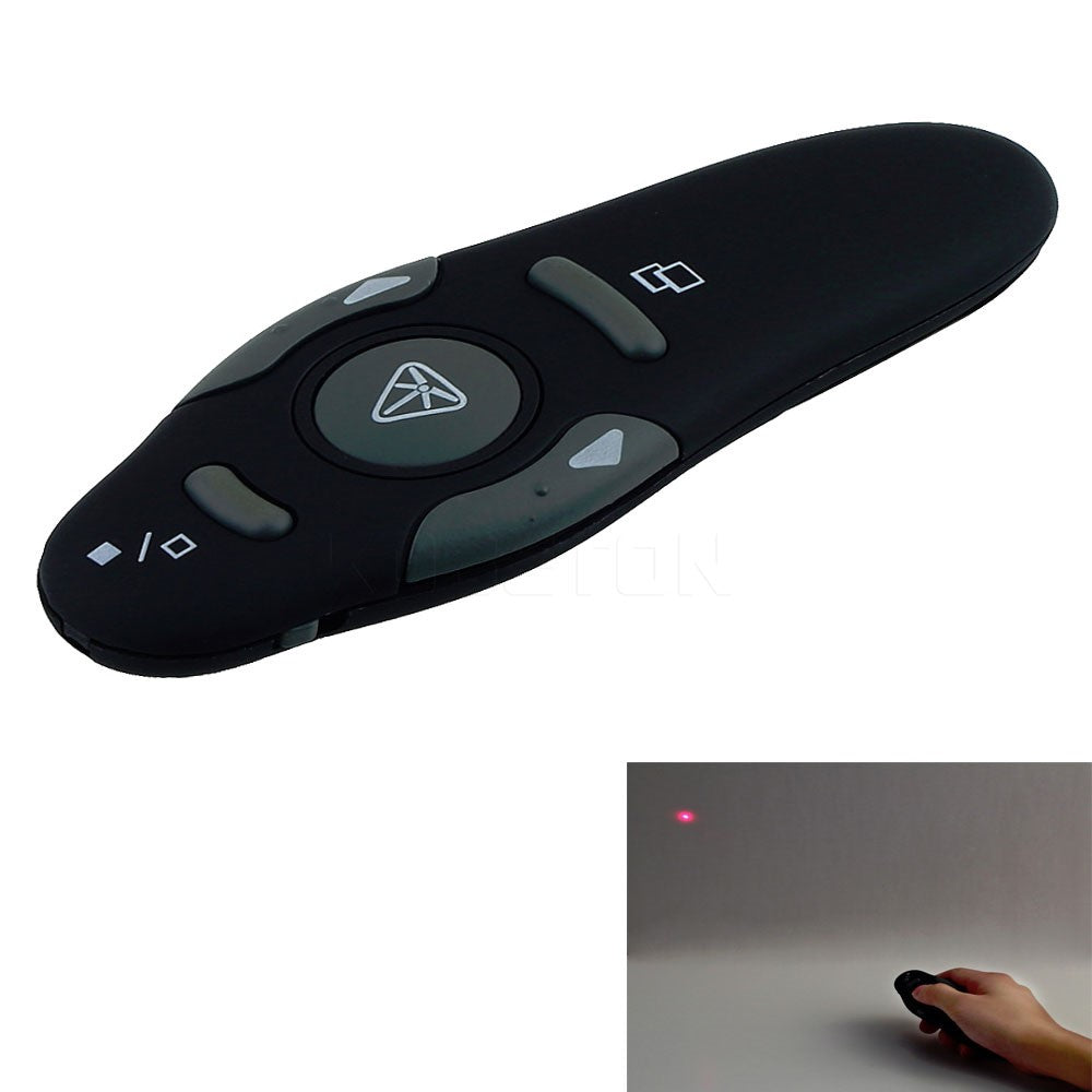 2.4GHz Laser Red Pointers Pen USB Receiver RF Remote Control Wireless Presenter PowerPoint Clicker Control Pointer