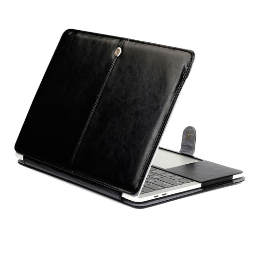 Crazy Horse Leather Case for MacBook Pro 13-inch (2016) A1706/A1708/A1989/A2159/A2251/A2289/A2338