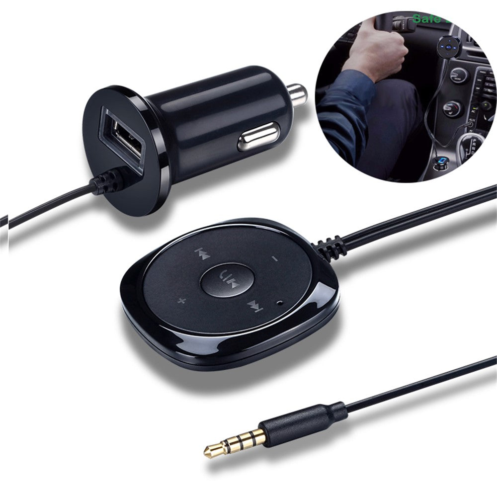 BC20 Bluetooth-Auto-Kit: Freisprecheinrichtung & MP3-Musikempfänger mit 3,5mm Klinke