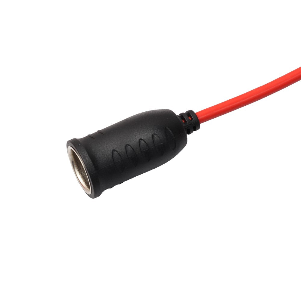 3,6m Schwerlast-Verlängerungskabel 12V/24V Zigarettenanzünderstecker mit Buchse, 10A Sicherung