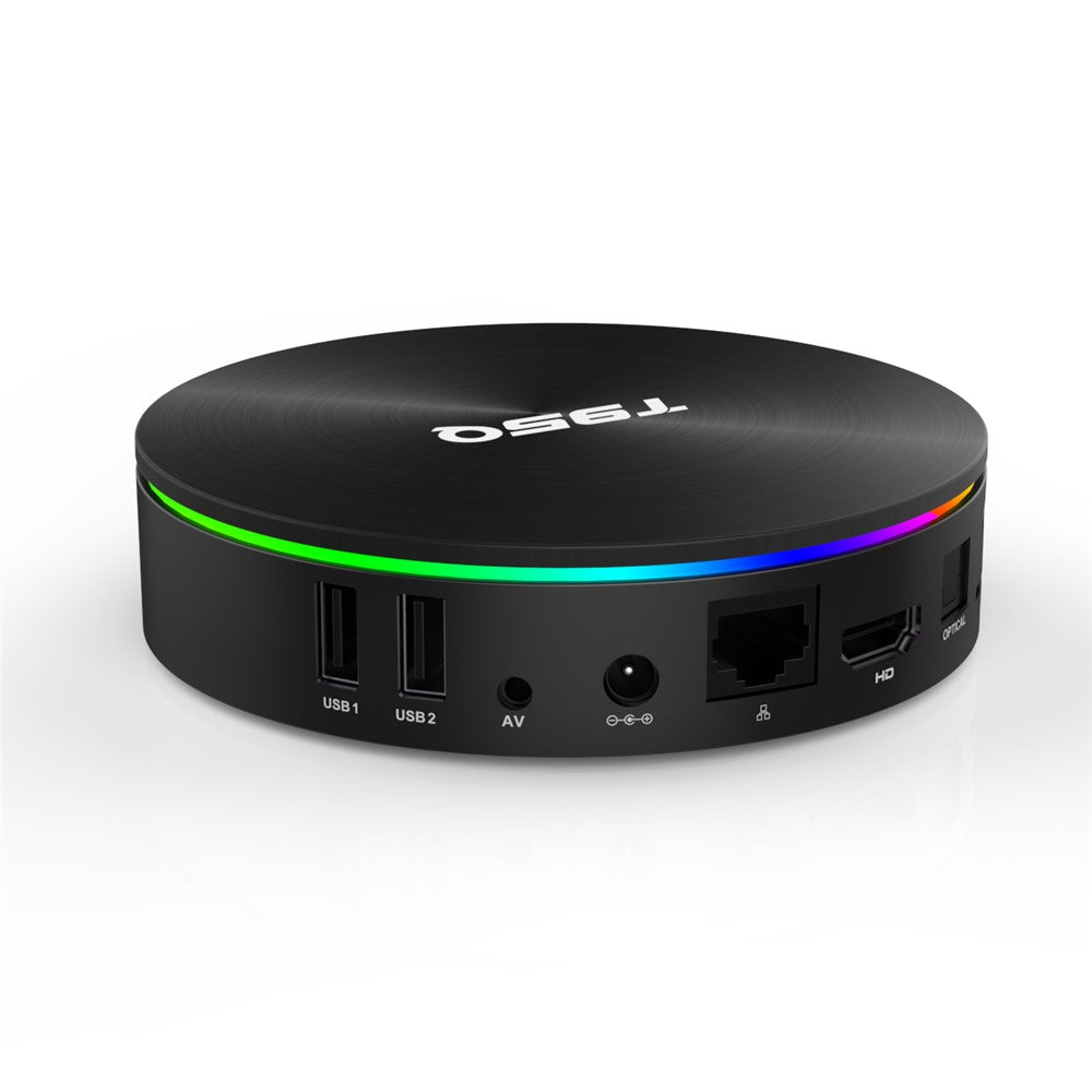 T95Q Quad Core Amlogic S905X2 Android 8.1 TV Box Dual Band WiFi Bluetooth-compatible Media Player 4+64GB