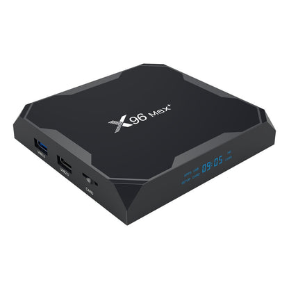 X96 MAX+ Amlogic S905X3 Quad Core Android 9.0 TV Box Bluetooth-compatible WiFi Media Player 4+32GB