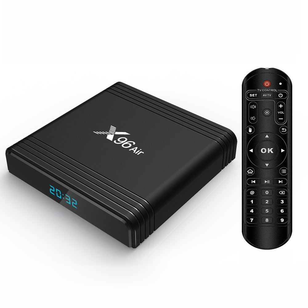 X96 Air Android 9.0 Quad Core Amlogic S905X3 TV Box Dual Band WiFi Bluetooth-compatible Media Player 4+32GB