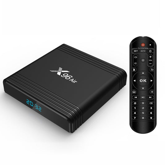 X96 Air Android 9.0 Quad Core Amlogic S905X3 TV Box Dual Band WiFi Bluetooth-compatible Media Player 4+32GB