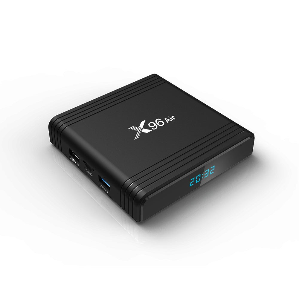 X96 Air Android 9.0 Quad Core Amlogic S905X3 TV Box Dual Band WiFi Bluetooth-compatible Media Player 4+32GB