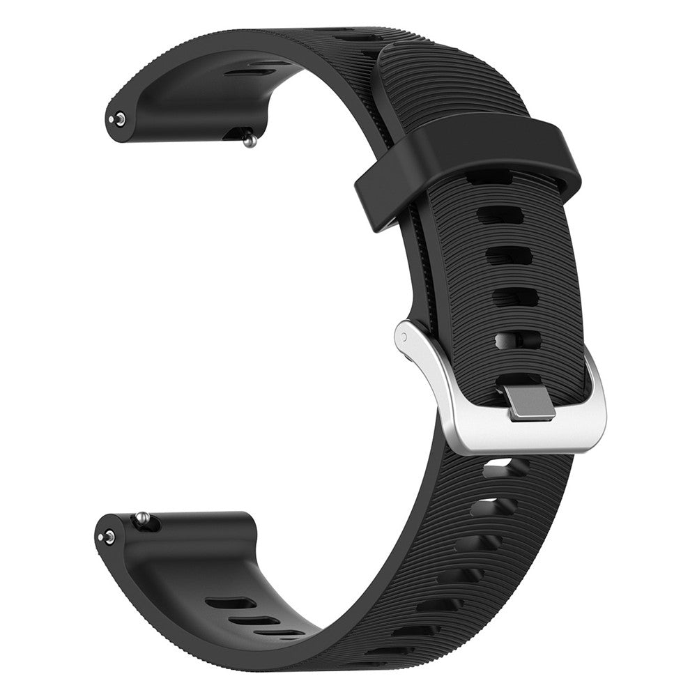 20mm Silikon-Uhrenarmband für Garmin Forerunner 245 Smartwatch – Ersatzband