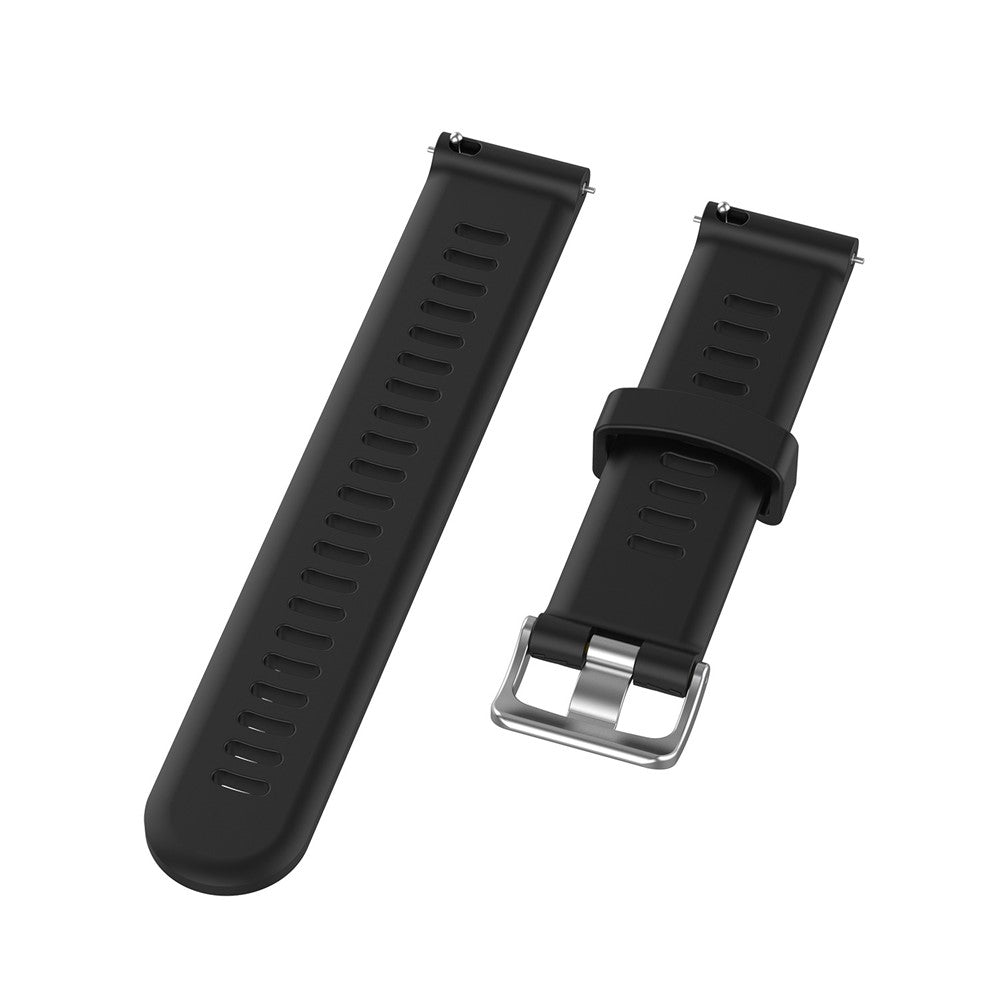 20mm Silikon-Uhrenarmband für Garmin Forerunner 245 Smartwatch – Ersatzband