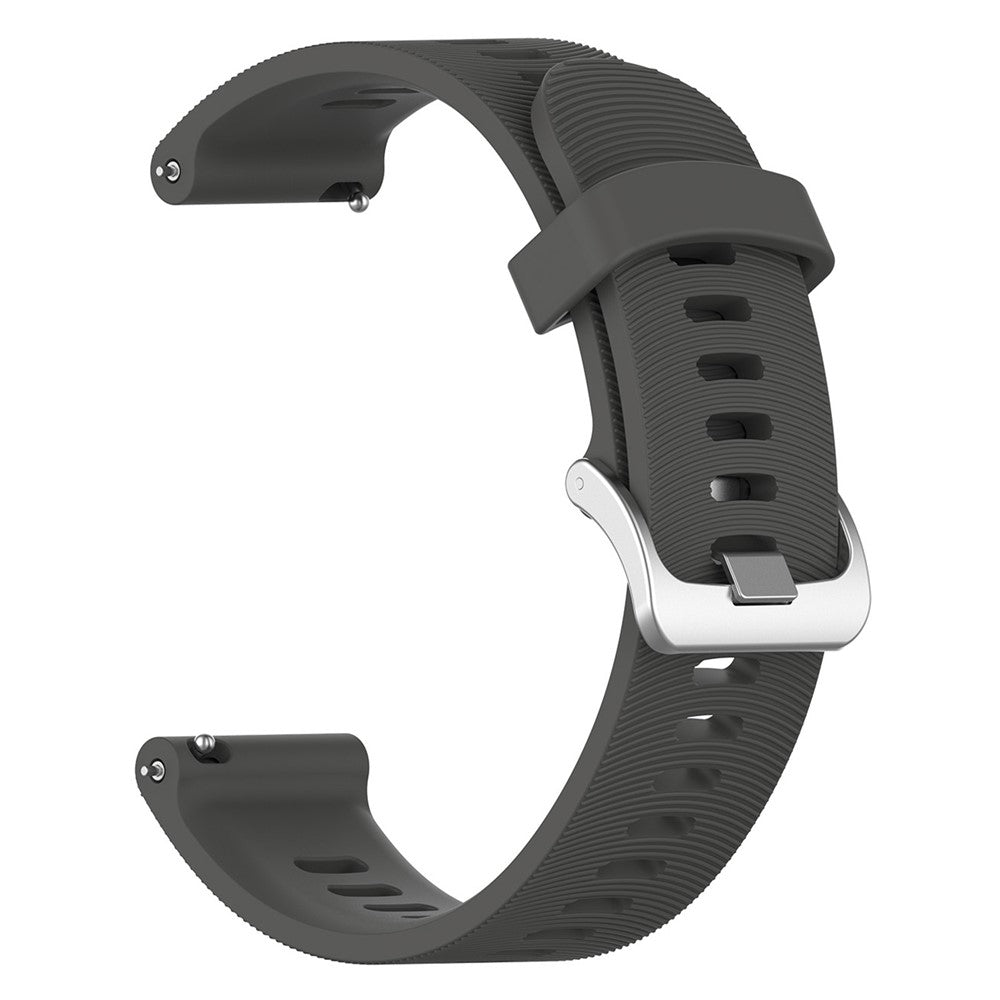 20mm Silikon-Uhrenarmband für Garmin Forerunner 245 Smartwatch – Ersatzband
