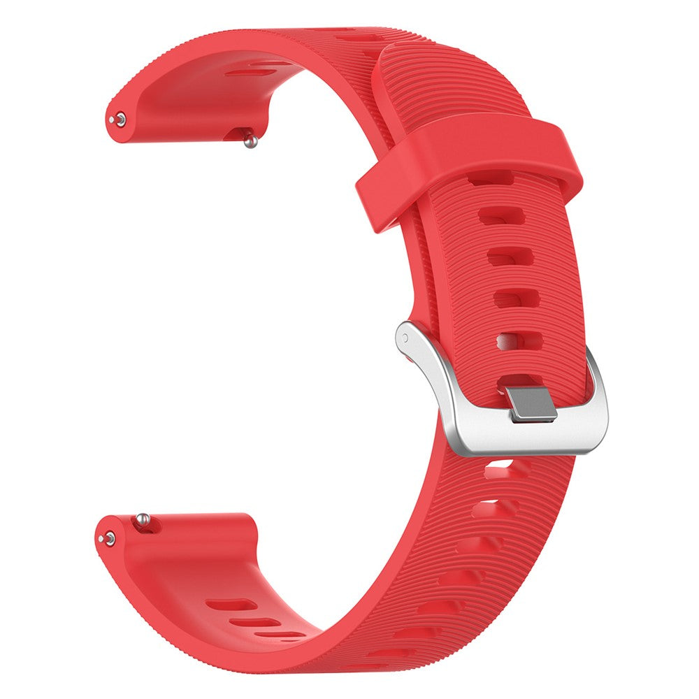 20mm Silikon-Uhrenarmband für Garmin Forerunner 245 Smartwatch – Ersatzband