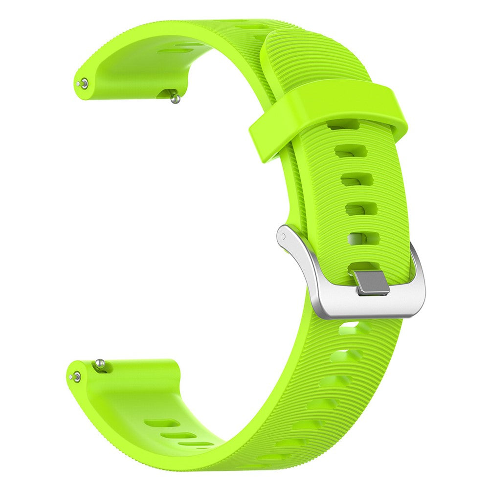 20mm Silikon-Uhrenarmband für Garmin Forerunner 245 Smartwatch – Ersatzband