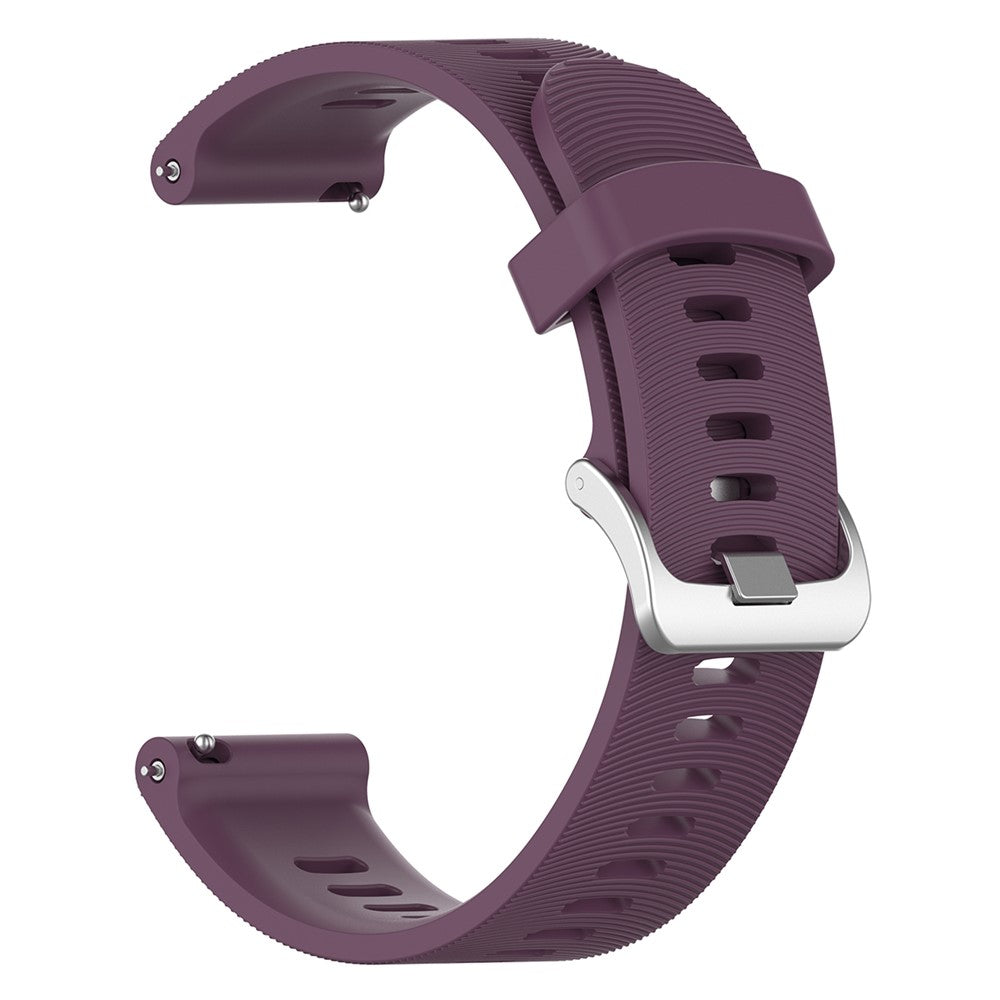 20mm Silikon-Uhrenarmband für Garmin Forerunner 245 Smartwatch – Ersatzband